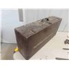 Image 3 : Antique Carpentry Tool Box with Some Tools; Saws, Draw 