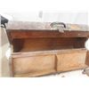 Image 5 : Antique Carpentry Tool Box with Some Tools; Saws, Draw 