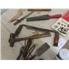 Image 7 : Antique Carpentry Tool Box with Some Tools; Saws, Draw 