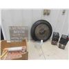 Image 1 : Clock, Slogan On Wood, Candlier, Rolling Pin & More 