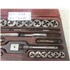 Image 2 : Tap and Die Set in a Wood Case 