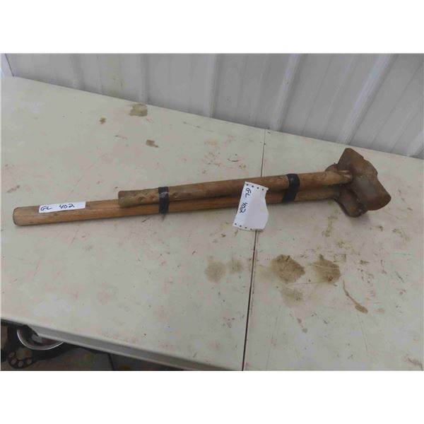 2 Sledge Hammers 