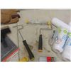 Image 4 : Carpentry Belt, Painting Rollers, Paint Brushes, Scrapers 
