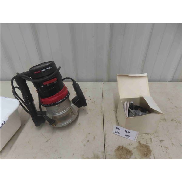 Craftsman 8.5amp Router with Attachment 