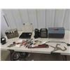 Image 1 : Soldering Gun, Pipe Wrench, Snake Drain Cleaner, Hardware