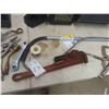 Image 3 : Soldering Gun, Pipe Wrench, Snake Drain Cleaner, Hardware