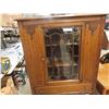 Image 4 : Walnut China Cabinet 58'' x 36'' x 14'' 