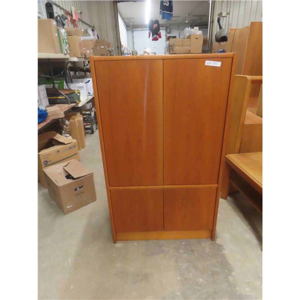 Teak Entertainment Cabinet 56'' x 33'' x 20'' 