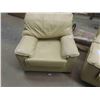 Image 5 : Leather/Leather Style Couch & Chair 