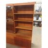 Image 3 : Teak 3pce Entertainment Stand 71 1/2'' x 18'' x 88'' (Glass is 