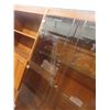 Image 6 : Teak 3pce Entertainment Stand 71 1/2'' x 18'' x 88'' (Glass is 