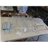 Image 1 : Crystal Glasses, Trays, Cream/Sugar, Salt/Peppers, Flatwear 