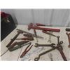 Image 4 : Metal Tool Box with Hammers, Wrenches, Vice Grips & 
