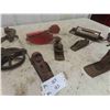 Image 4 : Wood Crate, Sargent 300lbs Hanging Scale, Pulleys, 
