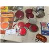 Image 3 : Vintage & Modern Reflector Lights, Tail Lights, Clearance Lights 