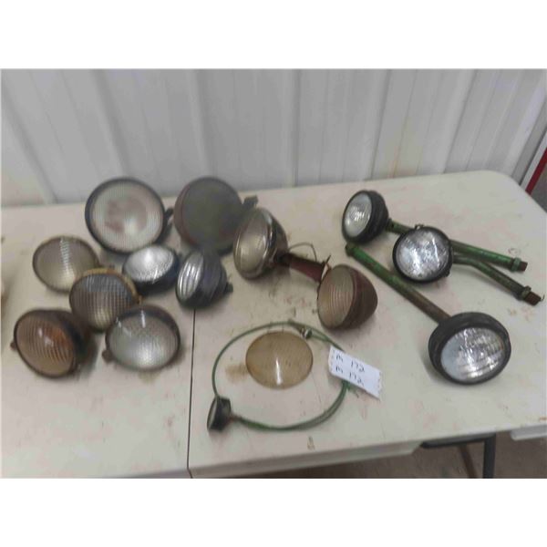 Vintage & Modern Tractor Headlights 