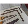 Image 3 : Carpentry Saws, Nail Puller, Squares 