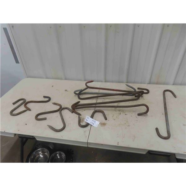 11 Meat Hooks, 2 Styles. 