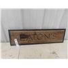 Image 1 : Eatons Wood Sign 8'' x 28'' 