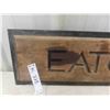 Image 2 : Eatons Wood Sign 8'' x 28'' 