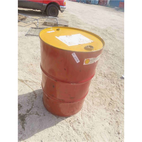45 Gallon Metal Barrel 