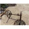 Image 3 : 4 Wood Spoked Auto Rims 