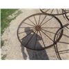 Image 3 : 4 Steel Wagon Wheels, 50''-54'' Diameters. 