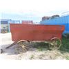 Image 1 : Grain Wagon on All Steel 10ft Long - Good Road Side Signage. 