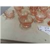 Image 5 : Pink Depression Glass, Pitcher, Salt & Pepper Shakers, 
