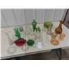 Image 1 : Clear & Colored Glassware, Decanters, Trays, Bowls & 