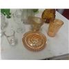 Image 2 : Clear & Colored Glassware, Decanters, Trays, Bowls & 