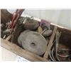 Image 5 : Wood Carpentry Tool Box with Grind Stones, U Bolts, 