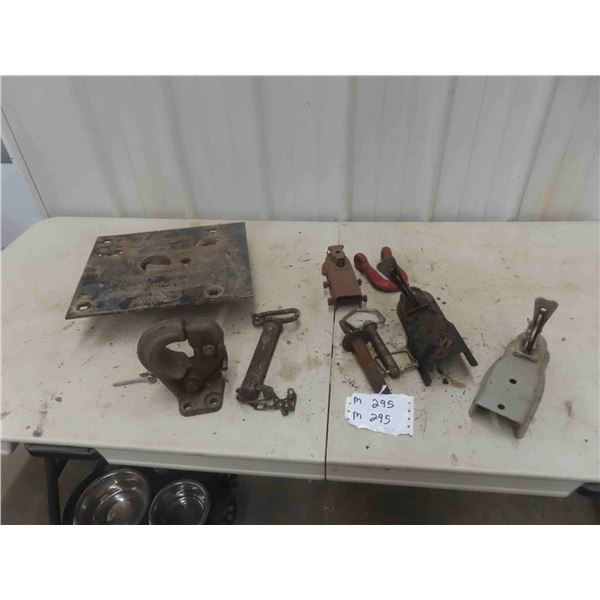Hidden Ball Gooseneck Hitch, Pintle Hitch, Draw Pins, 