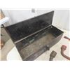Image 7 : Tire Iron, Metal Toolbox & Mount for Tractor 
