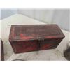 Image 2 : Fordson Tool Box, Oil Squirt Cans, Gauges, Handled Vice 