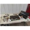 Image 1 : Wrenches, Sockets, Chainsaw Sharpener, Metal Toolbox 