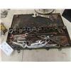 Image 4 : Wrenches, Sockets, Chainsaw Sharpener, Metal Toolbox 