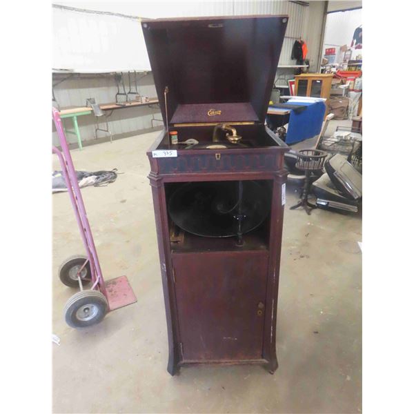 Edison Cabinet Gramophone - Working Condition. 