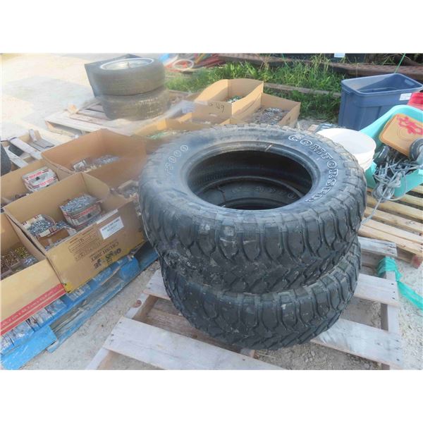 2 Tires LT285/65R 18 Comforser 
