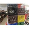 Image 3 : 16 Milk Crates | Great Shop Organizers, Stackable! 