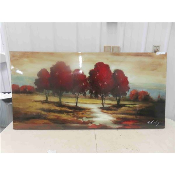 Signed Picture 30"x 60" 