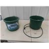 Image 1 : 2 Heated Buckets, 2 Gallon 