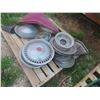 Image 2 : Hub Cap, 2 Bucket Seat, Fibre Moulds, Chrome Cover 