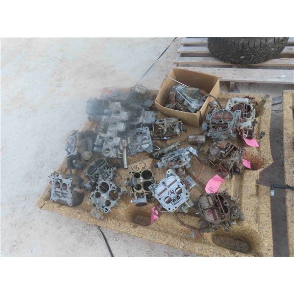Pallet of Carburetors 