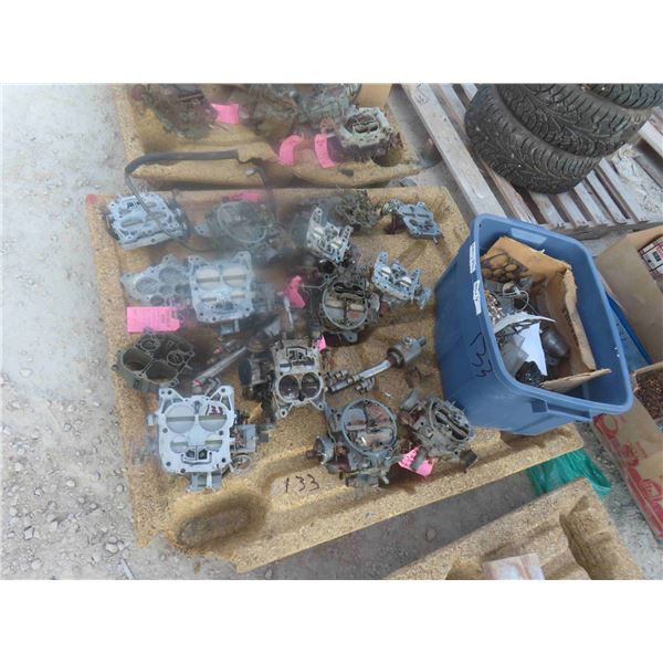 Pallet of Carberators 