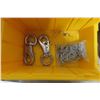 Image 5 : Plastic Storage Bins with U Bolts, Eye Bolts, Wire Rope