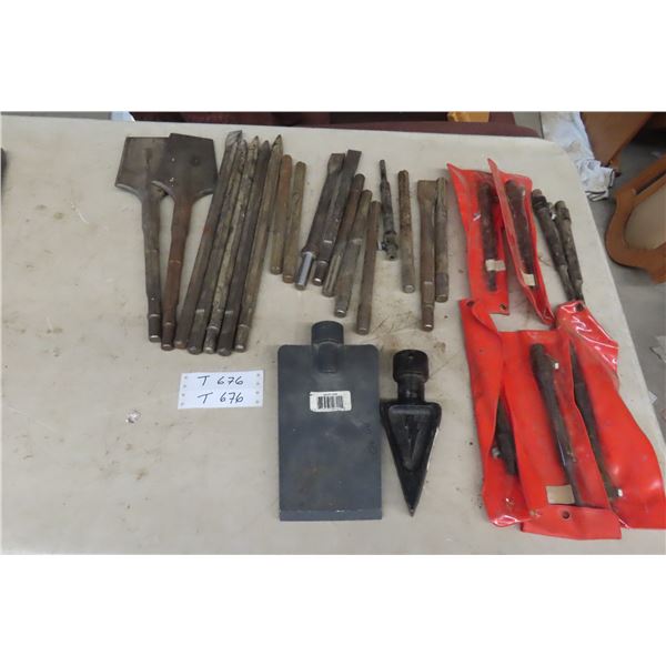 Jack Hammer Bits Trencher, Wood Splitter
