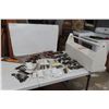 Image 1 : Carpenters Tool Box, New Saws, Router Bits, Spade Bits, Drill Bits