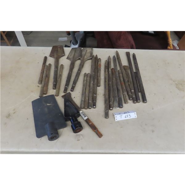 Jack Hammer Bits Trencher, Wood Splitter