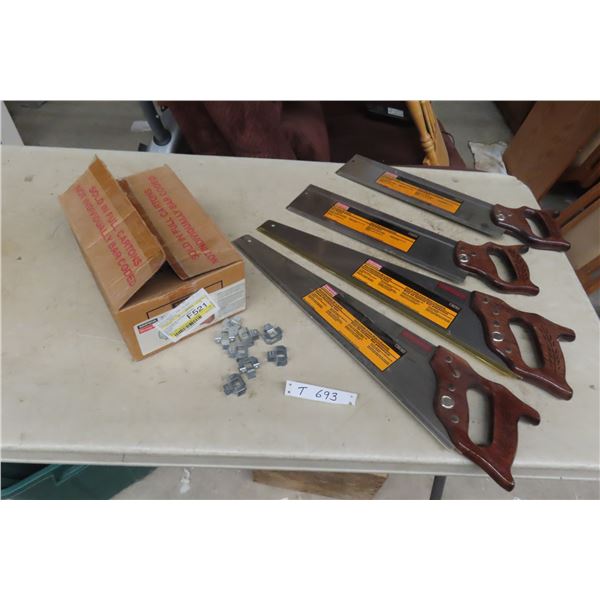 New Hand Saws and 1/2" Plywood Clips
